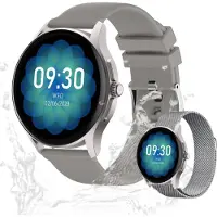 Valdus Herren’s und Damen's IP67 Wasserdicht Fitness-Tracker 1.39 Zoll Smartwatch mit SPO2 Herzfrequenz Schrittzähler & Blutdrucksensor 15 Sportmodi GPS