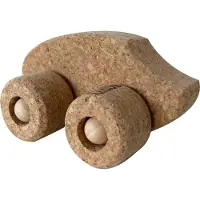 Sonstiges Kork Duck Car Spielzeug für Kinder, leichtes und weiches Naturprodukt, 12x9x6 cm
