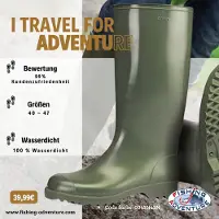 Spirale Gummistiefel | Supermaxx Green – Streng limitiert : 41 EU Schuhgröße: 41 EU