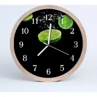 Tulup Holzuhr 30fi cm wanduhr - Kalk Küche