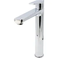Nindo Industries LTD. Einhebelmischer "Rosenstein" hoch mit Anschluss-Set Wasserhahn Mischbatterie Einhebelmischer Armatur