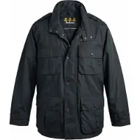 Barbour Trooper Parka wasserdichte Herren Black L