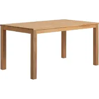 Dehner Gartentisch Havanna, Holztisch mit bis zu 6 Sitzplätzen, 150 x 76 x 90 cm B/H/T, FSC-es Teakholz, braun