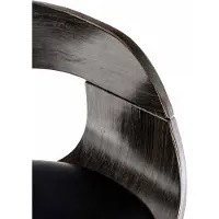 CLP 2er Set Barhocker Kingston C Kunstleder schwarz/grau