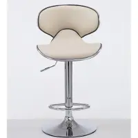 CLP Barhocker Las Vegas V2 chrom creme