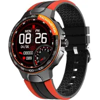 Ele eleoption E15 Smart Watch Outdoor Sports Mechanische Uhr Wasserdichter Pulsmesser Schlafüberwachung Tracker Orange