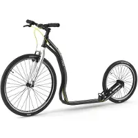 Yedoo Tretroller Trexx 26/20 Alu Roller Scooter Sportroller Rennroller schwarz