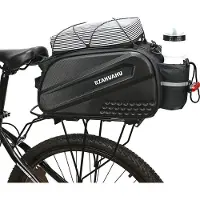 Ele eleoption Fahrradträgertasche Wasserdichte Fahrrad-Trunk-Tasche Trunk Cargo Pack Handtasche mit großem Fassungsvermögen