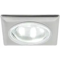 NICE PRICE LED Einbauleuchten Set Mini Eisen gebürstet 5 x 0,5W Tageslicht 6500K kaltweiß für Boden Wand & Decke
