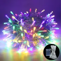 Lapalife Lichterkette 3m 30 LED Batteriebetrieben Lichterketten für Innen Weihnachten Hochzeit Party Garten Deko, Bunt