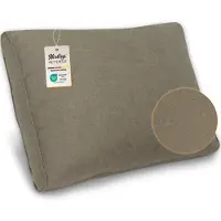 Kettler Herlag Loungekissen Sunny, Rückenkissen 40x60x14cm Taupe, Wetterfestes Premiumkissen für Gartenlounge, Waschbares Gartenkissen, UV- & Fleckschutz