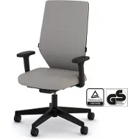 Assmann Bürostuhl Streamo mit Polsterrücken Beige,