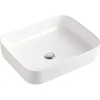 BEITZ & Walz AQVA CERAMICA Aufsatzbecken „SlimRim“ o. Überl. 500 x 385 mm weiß