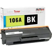 OBV Kompatibler Toner für HP Laser 107a ersetzt W1106A Schwarz - ca. 1000 Seiten