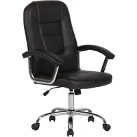 Mendler Bürostuhl HLO-CP110 schwarz