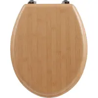 5five Simply Smart MDF WC-Sitz, Bambus Effekt, Universal