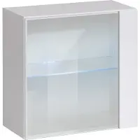 Meublorama DS-AM-SWITCH-WW SW WW 3*1C/15KG, 1 Tür(en), 1 Regale, Weiß, Mitteldichte Faserplatte (MDF), 2 Jahr(e), 300 mm