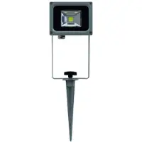 Ritos LED's Garden LED Strahler Erdspieß 20W schwarz Kaltweiß Tageslicht 6500K 1,5m Kabel