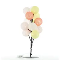 Noor living Eco 15er LED Deko-Bäumchen warmweißes Licht 46 cm gelb