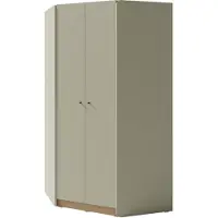 Masseno Drehtürenschrank VETTA 95/195/95cm 2-türig Grün