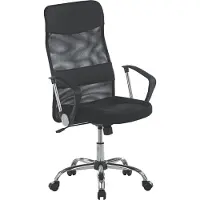 Duo Collection Chefsessel >Regensburg< ergonomisch, schwarz, Netzstoff - 60x106x60cm (BxHxT)