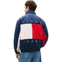 Tommy Hilfiger Heritage Flag Jacket Dark Night Navy Größe: L | Bomberjacken Outlet | Herren | Schwarz