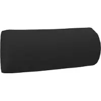 vidaXL BEI CLORIS Kopfstütze für Liegestuhl Schwarz 40 x 7,5 x 15 cm Textilene - Gartenmöbelauflagen Neu4537474 1parcel