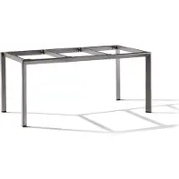 Sieger Tischgestell >Freesystem< in Eisengrau, Aluminium - 160x74x90cm (BxHxT)