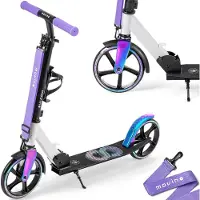 Movino INFINITY Scooter, Roller, 3,5 kg, 200-mm-Räder, 5–14 Jahre (Regenbogen)
