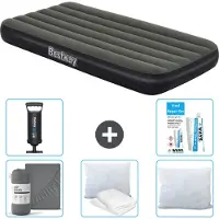 Bestway Luftmatratze - 1 Person - 99 x 188 x 28 cm - Blau - Inklusive Zubehör
