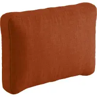 Sunnypillow Palettenkissen für Gartenmöbel - Rückenkissen 60x40x20/10cm - Rückenpolster für Bett und Sofa - Palettenpolster für Palettenmöbel - Lounge Kissen mit abnehmbarem Bezug Orange