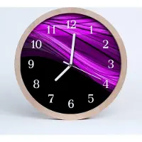 Tulup Holzuhr 20fi cm wanduhr - Abstrakte Kunst