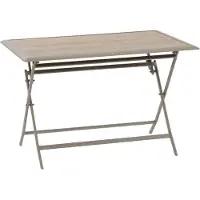 Hespéride Gartentisch 4-sitzer azua klappbar kaffee 110x71cm -