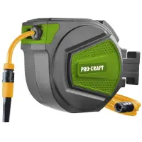 Procraft Selbstaufrollender Gartenschlauchaufroller VK20