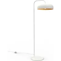 Lumicom Zylinderförmige Stehleuchte Tuzzi aus Blattmetall, 40 cm breit, 165 cm hoch