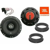 DSX passend für VW Scirocco 08-17 JBL 2 Wege 621 Lautsprecher Boxen Komplett Set Tür Vorn 175 Watt