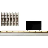 Xl Moebel Gmbh Hochwertige Design Wohnwand Schrank RTV Sideboard Lowboard Wohnzimmer Regal Neu