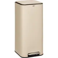 5five Simply Smart Mülleimer mit Pedal DELTA, Metall, 30 l
