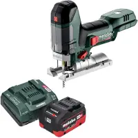 Metabo ST 18 LT 130 BL Akku Stichsäge 18 V 130 mm Brushless + 1x LiHD Akku 5,5 Ah + Ladegerät