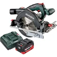 Metabo KS 18 LTX 57 Akku Handkreissäge 18 V 165 mm + 1x LiHD Akku 8,0 Ah + Ladegerät