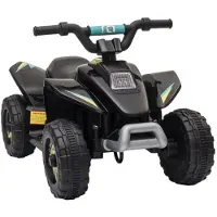 Wisam Leantoys Elektro-Fahrrad-Quad XMX612 Schwarz