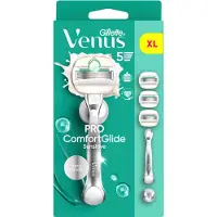 Gillette venus - Damennassrasierer 'Comfortglide Sensitive' + 3 Ersatzklingen Duschhalterung 1 St Sonstige