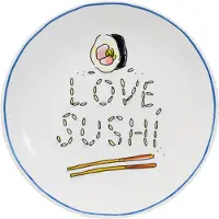 Blond Amsterdam Teller Sushi-Liebe in Bunt - 18cm | Gr.: onesize
