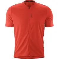 Gonso Radtrikot "SITIVO Jersey Green M" Herren Fahrradtrikot kurzarm, Half-Zip Trikot mit Rückentasche