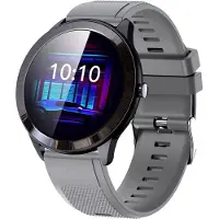 Ele eleoption SmartWatch Fitness Tracker mit wasserdichtem Bluetooth Herzfrequenz Monitor Schlafqualität Tracker Grau