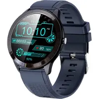 Ele eleoption SmartWatch Fitness Tracker mit wasserdichtem Bluetooth Herzfrequenz Monitor Schlafqualität Tracker Blau