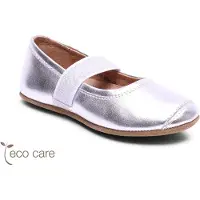Bisgaard Ballerina Hausschuhe - Silber - - 24 - Hausschuhe