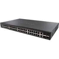 Cisco Small Business SG350X-48P, Managed, L2+/L3, Gigabit Ethernet (10/100/1000), Power over Ethernet (PoE), Rack-Einbau, 1U