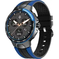 Ele eleoption E15 Smart Watch Outdoor Sports Mechanische Uhr Wasserdichter Pulsmesser Schlafüberwachung Tracker Blau