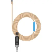 Sennheiser MKE 2 omnidirektionales Kondensator-Lavaliermikrofon mit 35-mm-Anschluss beige